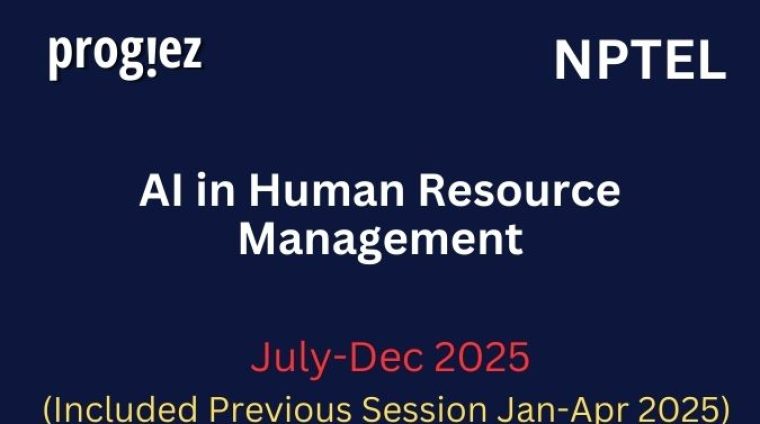 AI in Human Resource Management All Week Assignment Answer and solution Swayam Platform image