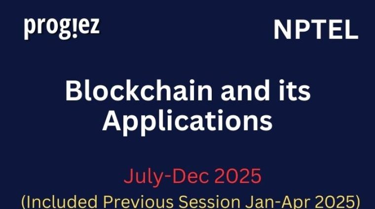 Blockchain and its Applications Nptel All Week Assignment Answer and solution Swayam Platform image
