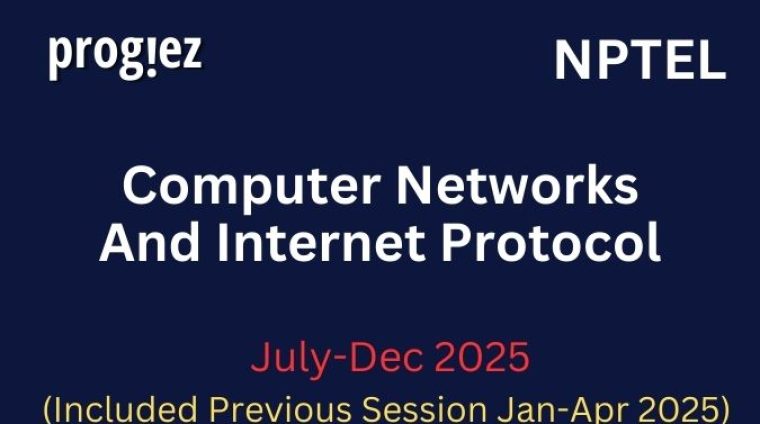 Computer Networks And Internet Protocol Nptel All Week Assignment Answer and solution Swayam Platform image