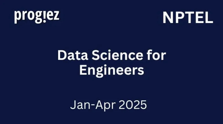 Data Science for Engineers Nptel Answers