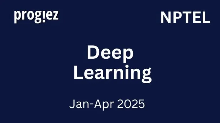 Nptel Deep Learning Assignment Answers