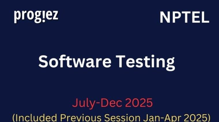 Software Testing Nptel All Week Assignment Answer and solution Swayam Platform image