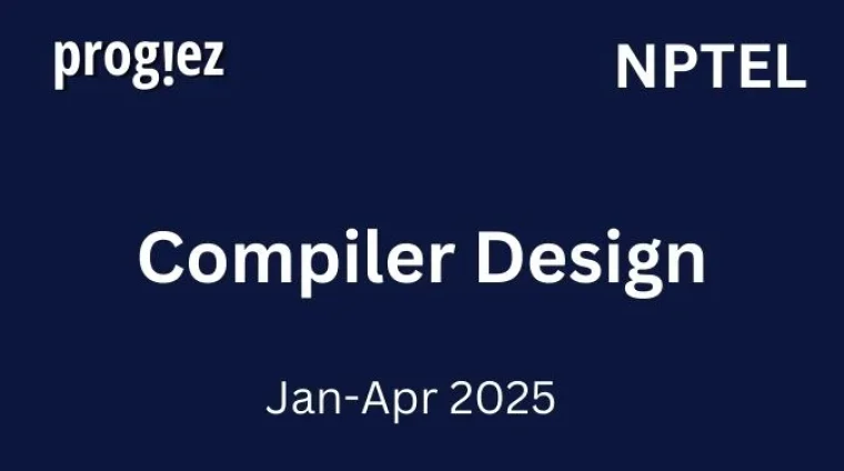 Compiler Design Nptel Assignment Answers