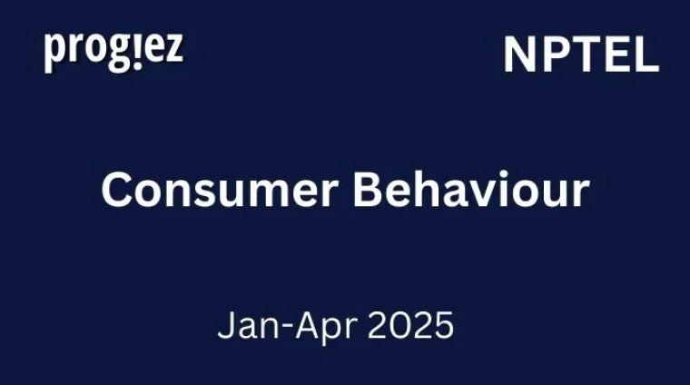 Consumer Behaviour Nptel Answers