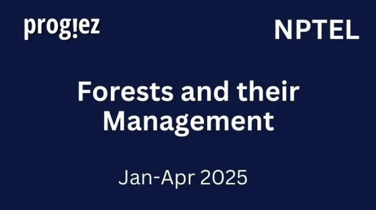 Forests and Their Management Nptel Answers