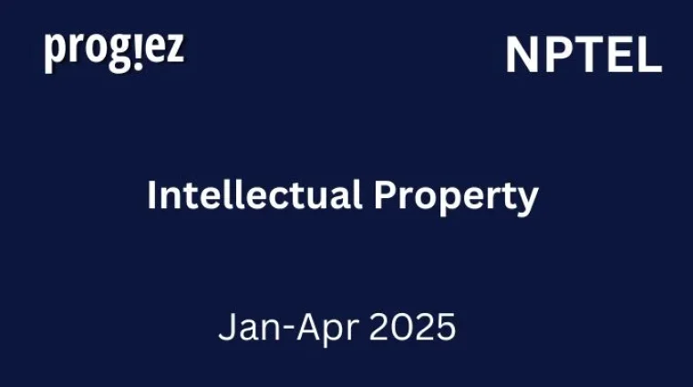 Intellectual Property Nptel Quiz Answers