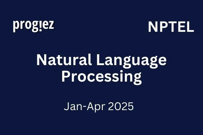 Natural Language Processing Nptel Answers