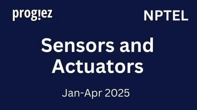 Sensors and Actuators Nptel Answers