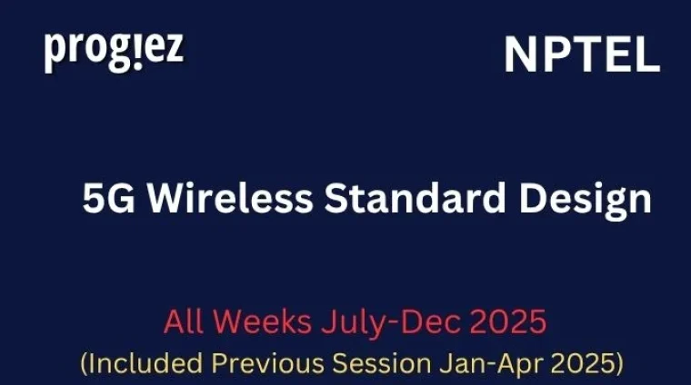 5G Wireless Standard Design Nptel Answers