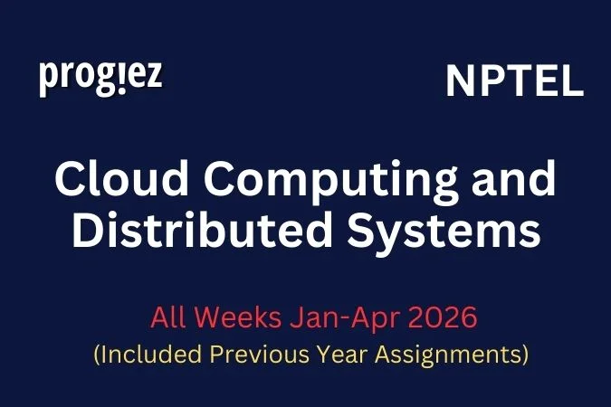Nptel Cloud Computing And Distributed Systems Week 1 Answers