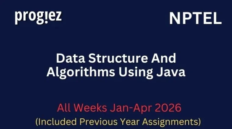 Data Structure And Algorithms Using Java Nptel All Week Assignment Answer and solution Swayam Platform image Data Structure And Algorithms Using Java Nptel All Week Assignment Answer and solution Swayam Platform image