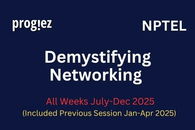 Demystifying Networking Nptel Answers