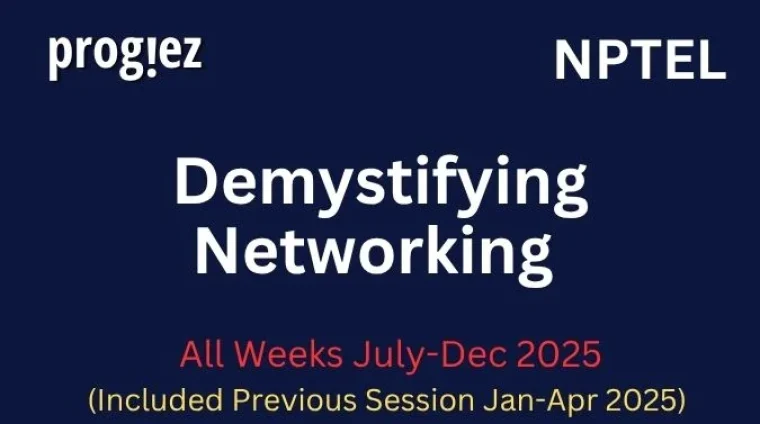 Demystifying Networking Nptel Answers
