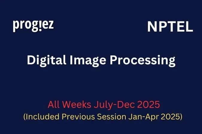 Digital Image Processing Nptel Answers