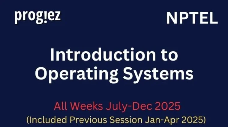 Introduction to Operating Systems Nptel Answers