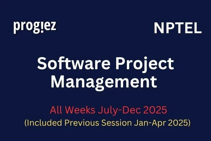 Software Project Management Nptel Answers