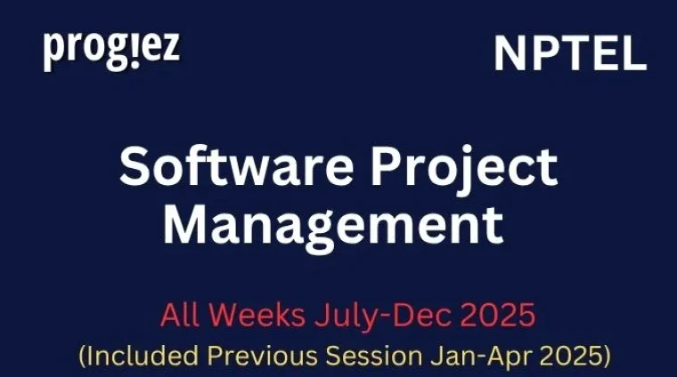 Software Project Management Nptel Answers