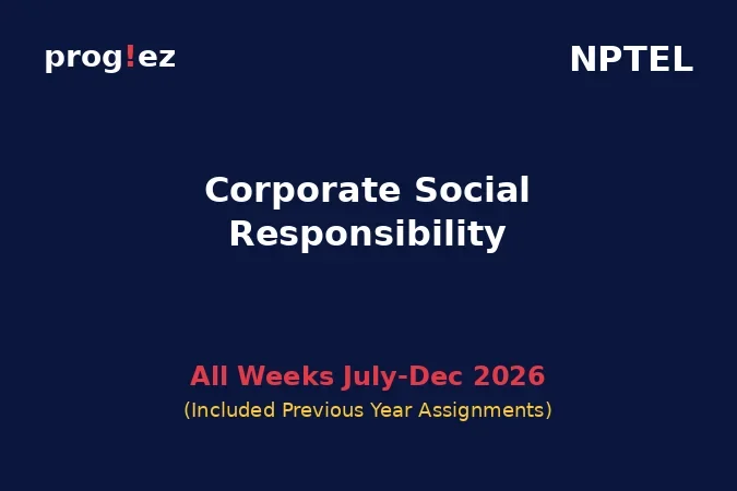 Corporate Social Responsibility July-Dec 2026
