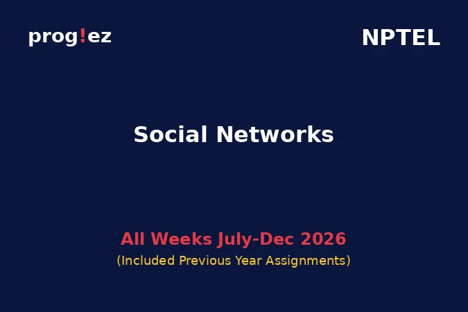 Social Networks July-Dec 2026