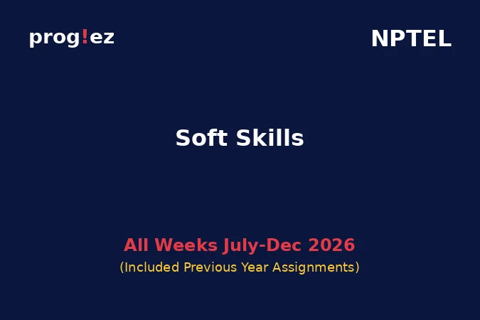 Soft Skills July-Dec 2026