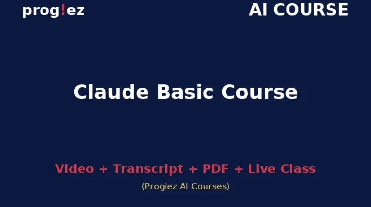 Claude Basic Course Claude Basic Course